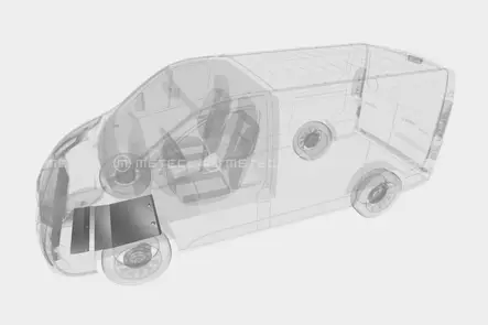 Underkörningsskydd Renault Trafic 2015-2022+ - Renault - 8020107761 - 1