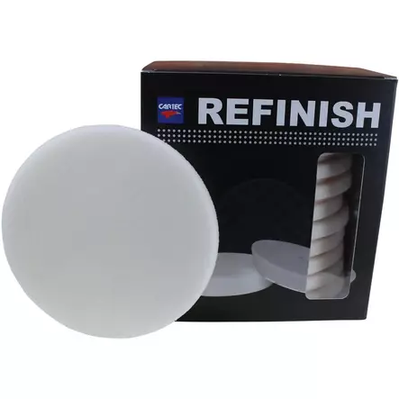 Cartec Finishing Pad White Flat 135x12mm - Polertrissor - 8020109271 - 1