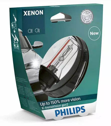 D2S Philips X-treme Vision +150% - D2R och D2S - 1040700181 - 1