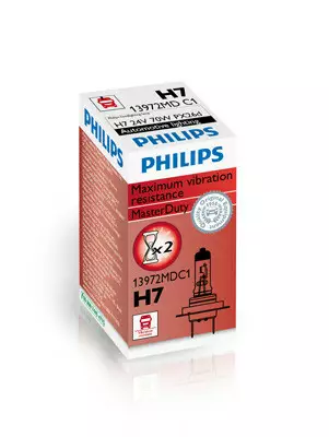 H7 halogen-Lampa Masterduty 70W 24V, Philips - H7 Halogenlampor - 4060101061 - 2