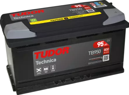 Startbatteri Exide Excell EB950 / TB950 TUDOR TECHNICA 95Ah - Bilbatterier - 8020108591 - 1
