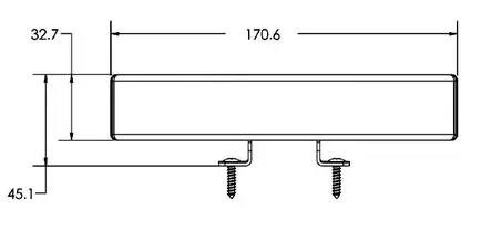 Hörnblixtljus, 12LED, Gul - Outlet - 8020104411 - 2