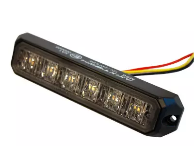 LED-Varningsljus 6LED, Axixtech, R65 Gul - Blixtljus - 4080320021 - 1