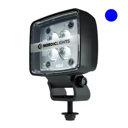 Varningslampa för truck, blått ljus, Nordic Lights - Led-arbetsbelysning - 2020110071 - 1