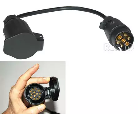 Adapter Kabel 7-polig hona till 13-polig hane - Led-bakljus - 8020112241 - 1