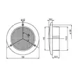 LED-bakljus, Jokon, 24V broms-,parkering-, blinker, djup monteras - Led-bakljus - 4030120081 - 2