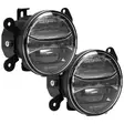 LuminaLights Grit LED-sumuvalopari - Dimljus - 8020110411 - 1