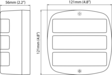 Nordic Dorado N-70 LED-baklykta - Led-bakljus - 4030120001 - 3