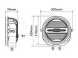 LED-extraljus Optibeam Savage 7 - LED-extraljus - 8020104251 - 12