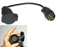 Adapter Kabel 7-polig hona till 13-polig hane - Led-bakljus - 8020112241 - 1