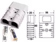 Truck kontakt 33mm/175A - Kabelkopplingar - 3050120801 - 2