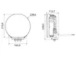 W-Light Fury 9’’ LED-extraljus - LED-extraljus - 8020108071 - 9
