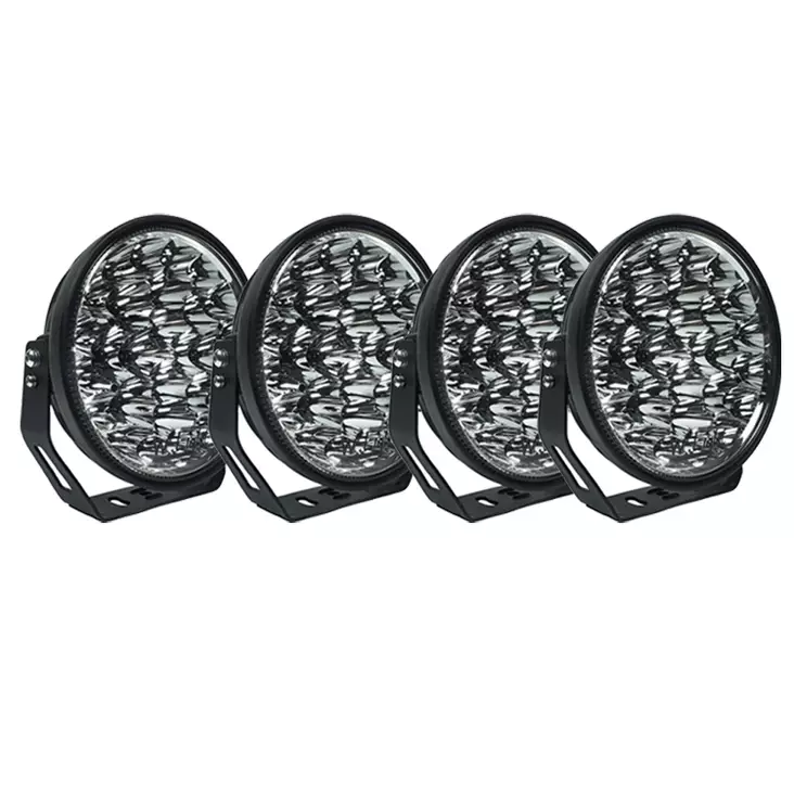 4-Pack W9 Phoenix DARK EDITION extraljus inkl. kabelsats - Extraljuspaket - 8020104301 - 5