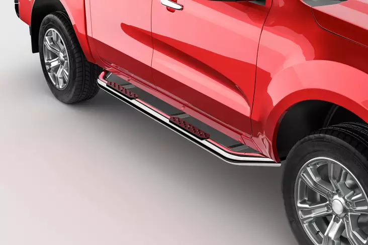 Sidosteg Isuzu D-MAX 2017-2020-, Offroad, Metec - Sidorör till transportbil - 8020102251 - 1