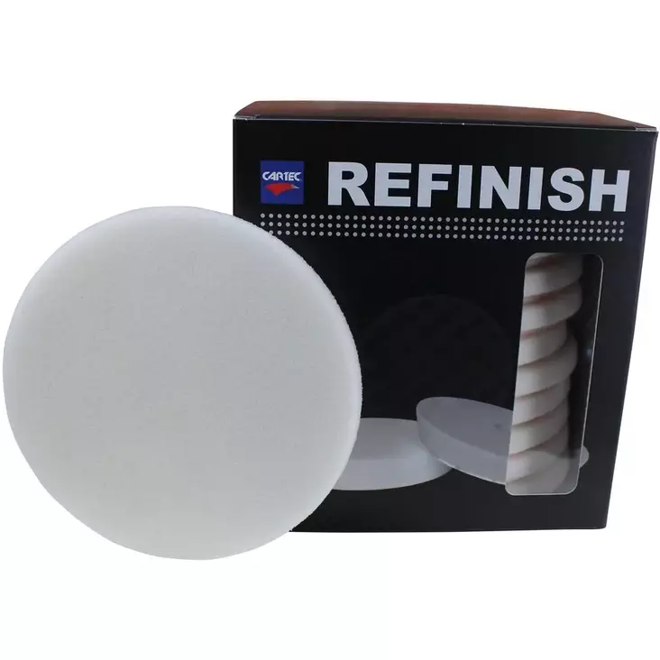Cartec Finishing Pad White Flat 135x12mm - Polertrissor - 8020109271 - 1