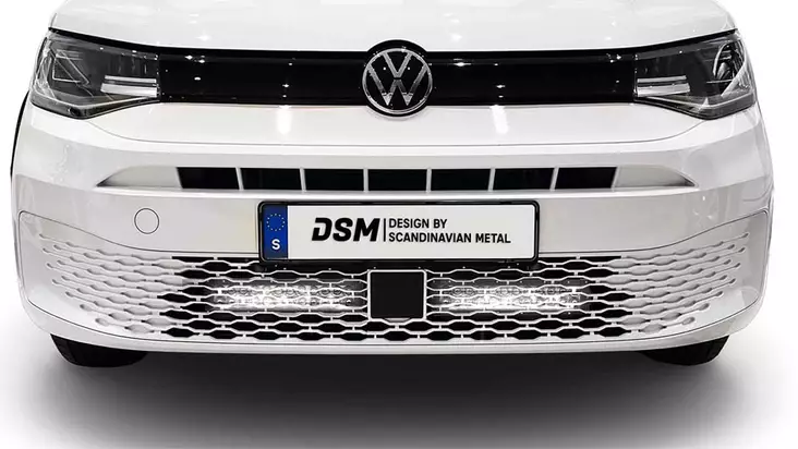 Volkswagen Caddy 21- LED-ramp Dubbel Optibeam Savage modellanpassatkit - Volkswagen - 8020103961 - 1