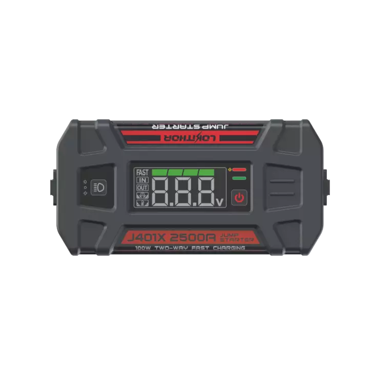 Starthjälp – Lokithor J401X – 2500A, 12V, LiPo - Startbooster - 8020120501 - 1