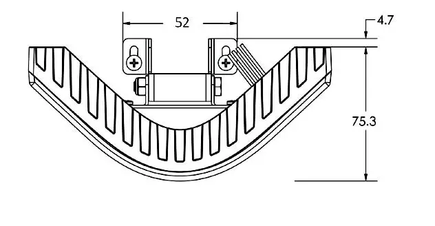 Hörnblixtljus, 12LED, Gul - Outlet - 8020104411 - 1