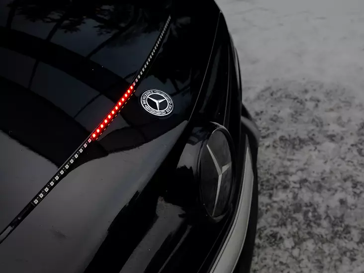 Knight Rider LED-list, röd, 12V - LED konverteringskit - 8020108491 - 1