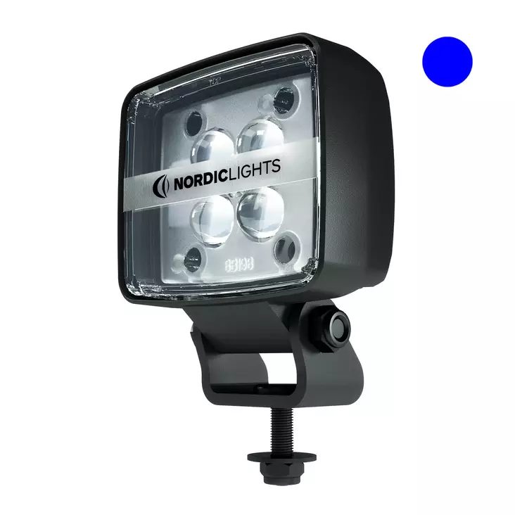 Varningslampa för truck, blått ljus, Nordic Lights - Led-arbetsbelysning - 2020110071 - 1