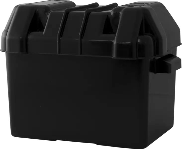 Liten batterilåda med spännband - Batterier - 8020108641 - 1