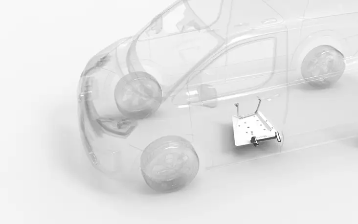 Hasplåt AdBlue VW Transporter T7 24- - Underkörningsskydd - 8020111931 - 1