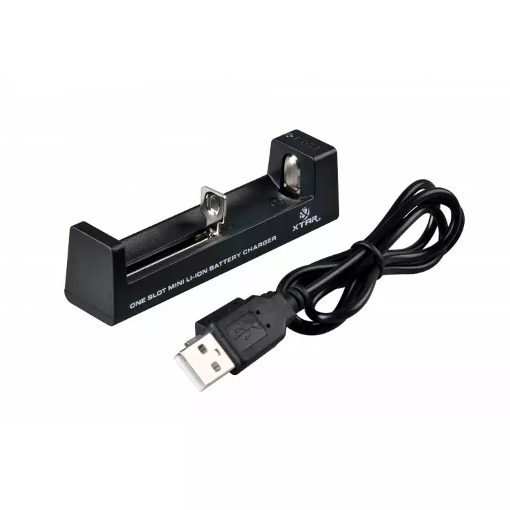 XTAR MC1 USB laddare, för 18650 batterier - Laddare för 18650 batterier - 5030110061 - 1