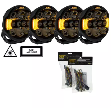 4-Pack Seeker Quantum LEDZER - Extraljuspaket - 8020104722 - 2