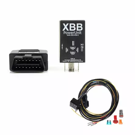 XBB Dongle & PowerUnit komplett kit med kabelsats - Reläsats & Kabelsats - 8020105532 - 2