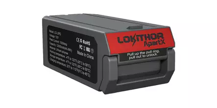 Batteri – Lokithor LO-LIFE (ApartX) – 2500A, 12V, LiFePO4 - Startbooster - 8020120512 - 1