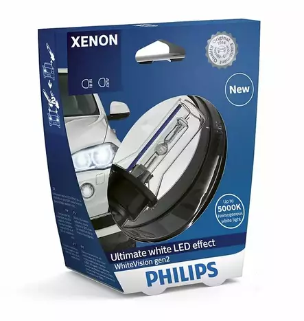 D2R Philips White Vision Gen2 - D2R och D2S - 8020101882 - 1