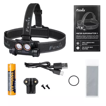 Fenix HM75R SUPERRAPTOR 3 pannlampa - Pannlampor - 8020110532 - 2