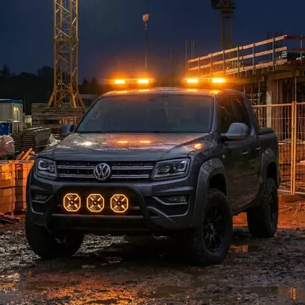 Blixtljusramp 2-Pack Maxiflare Mini LED – 12–24V Varningsljus för Takmontering - Blixtljus - 8020120842 - 2