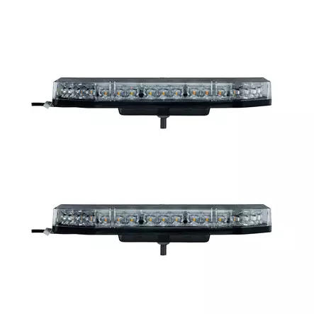 Blixtljusramp 2-Pack Maxiflare Mini LED – 12–24V Varningsljus för Takmontering - Blixtljus - 8020120842 - 1