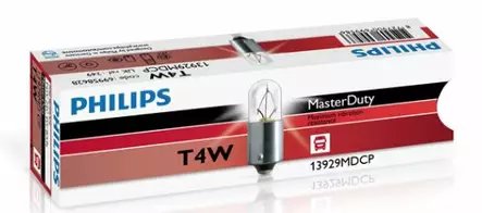 BA9s 4W MasterDuty-Lampa, Philips 24V - H2, R2, LUCAS ym. speciallampor - 4060103512 - 1