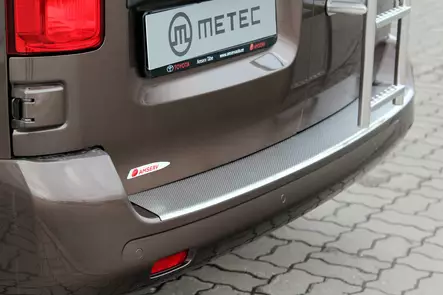 Stötfångarskydd, Toyota Proace 2016-2020-, Metec - Bakre fotsteg och stötfångarskydd till transportbil - 8020102602 - 2