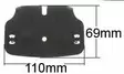 Fäste för markeringsljus, 90mm skruv distans - LED-positionsljus - 4040110032 - 2