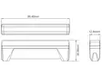 Axixtech Blixtljus ED6 Dark Slim - Blixtljus - 8020110262 - 4