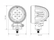 LED-Arbetsljus Bullboy Agriline "Valtra" 60W - Led-arbetsbelysning - 8020104152 - 3