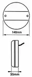 LED-bakljus, blinker, 24V -36LED - Led-bakljus - 4030120042 - 2