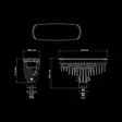 Backljus NUUK E-LINE BLACK R 13W - Led-backljus - 8020112692 - 8