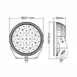 W9 Phoenix 9" DARK EDITION 160W - LED-extraljus - 8020104282 - 10