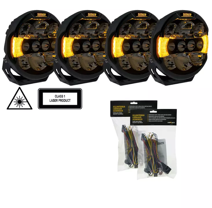 4-Pack Seeker Quantum LEDZER - Extraljuspaket - 8020104722 - 1