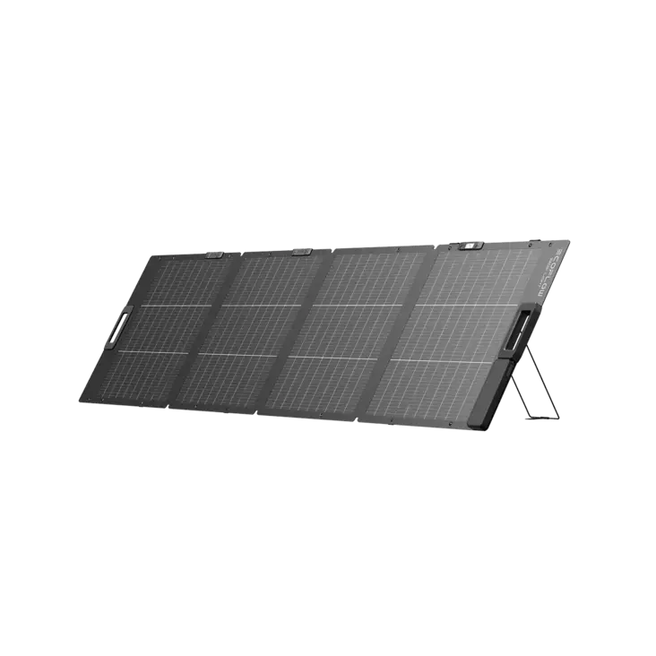 EcoFlow 220W Lightweight hopfällbar solpanel - Powerstation tillbehör - 8020120962 - 1