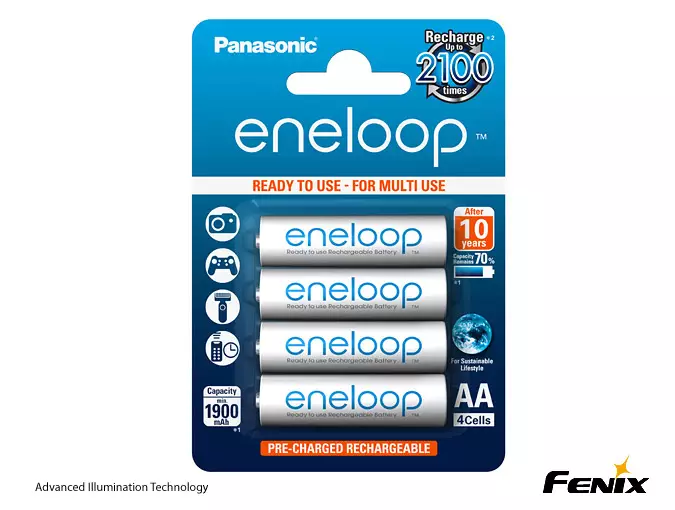 Eneloop batteri AA 1900mAh 1,2V - 14500 batterier - 5030110422 - 1