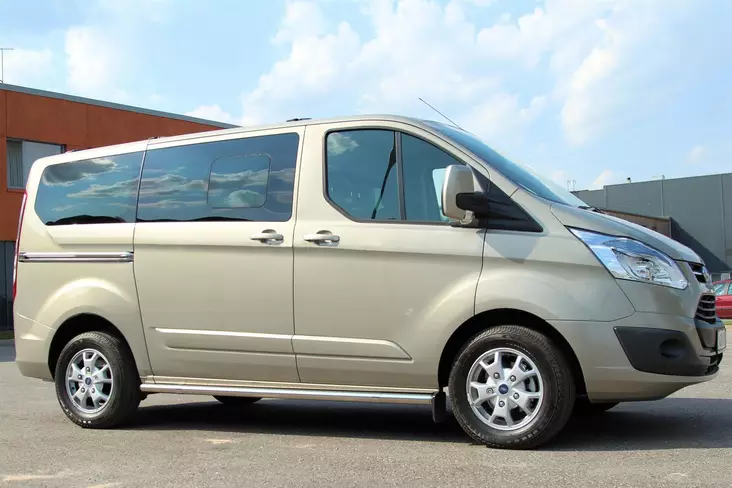 Sidorör Ford Transit Custom 2013- - Sidorör till transportbil - 8020102222 - 1