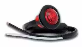 Ledlampa Röd Rund 12-24V Monterad - LED-positionsljus - 4040110632 - 1