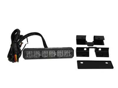 LED-varningsljus 6LED med snabb fäste gul - Blixtljus - 4080320022 - 3