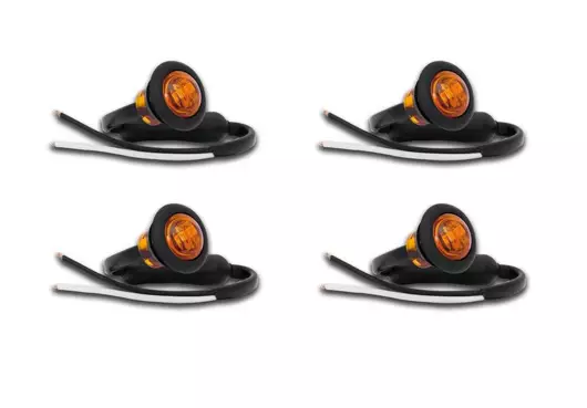 Tillvalspaket till Frontrör Lastbil | 4st infällda LED-dioder - LED-positionsljus - 7010010052 - 1
