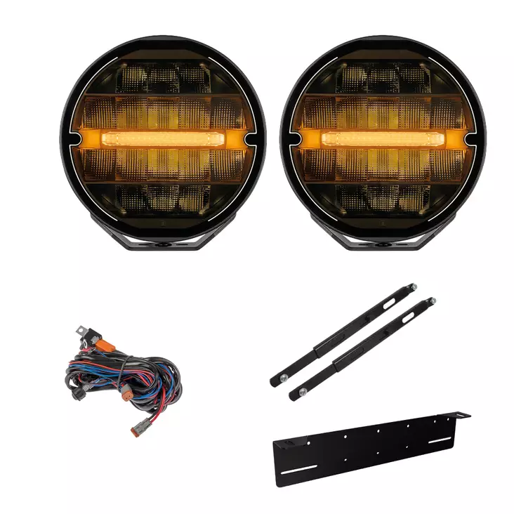 Extraljuspaket Optibeam Elites 9" Heated 2-pack - LED-extraljus - 8020121122 - 1